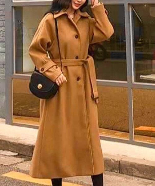 「DIAVEL」 チェスターコート M アイボリー レディース_画像2