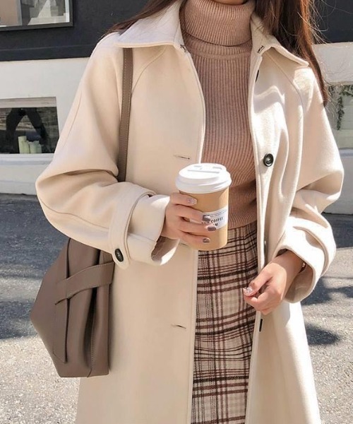 「DIAVEL」 チェスターコート M アイボリー レディース_画像5