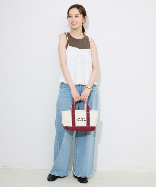 The Skirt Chronicles】SLOBE別注 キャンバスミニトートバッグ