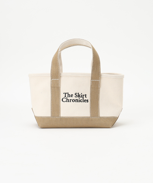 The Skirt Chronicles 別注 キャンバスミニトートバッグ SLOBE IENA｜《追加3》The Skirt Chronicles SLOBE別注