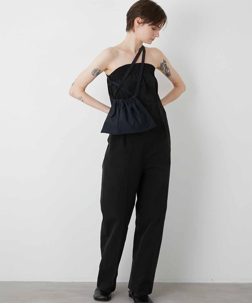 専用 LA PEAU DE GEM 2wayナイロンワークサロペット セール】【LA PEAU DE GEM】2wayナイロンワークサロペット