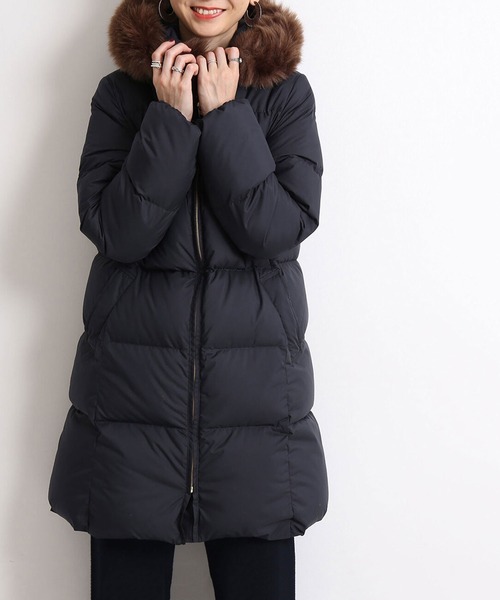 SLOBE IENA（スローブイエナ） ダウンコート 38 ブラック レディース