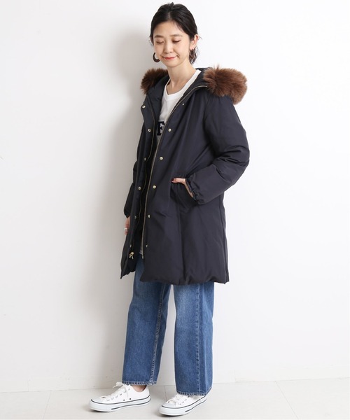 SLOBE IENA（スローブイエナ） ダウンコート 38 ブラック レディース