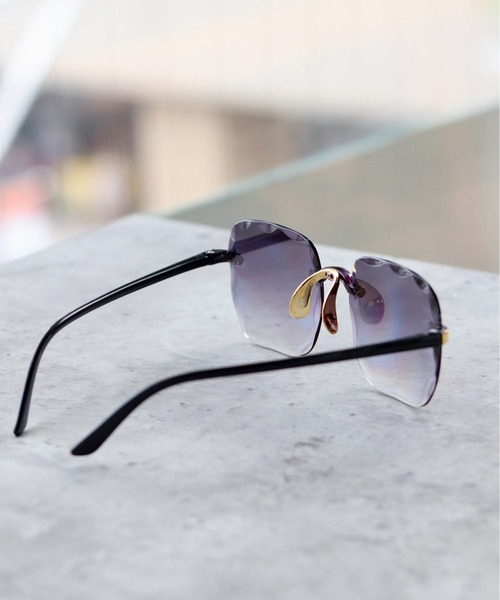 ALMO サングラス レディースリムレスサングラス(BDS) レディース