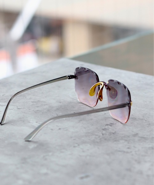 ALMO サングラス レディースリムレスサングラス(BDS) レディース