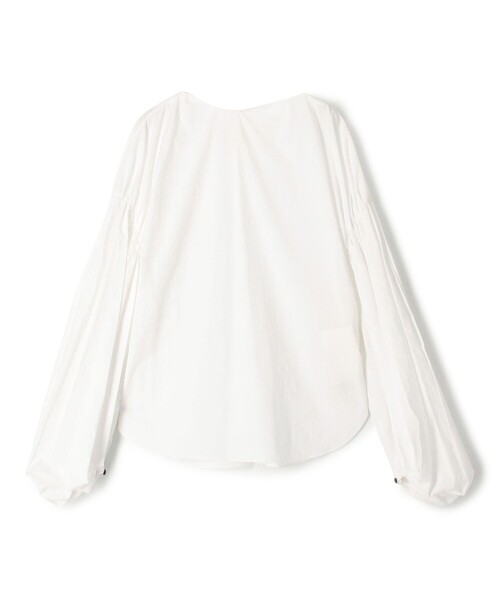 KATE ブラウス シャツ KHAITE QUICO TOP コットン ボリュームスリーブ 