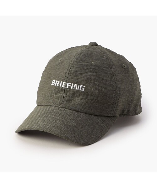 BRIEFING グレー　キャップ BRIEFING キャップ 帽子 「BRIEFING GOLF／ブリーフィングゴルフ