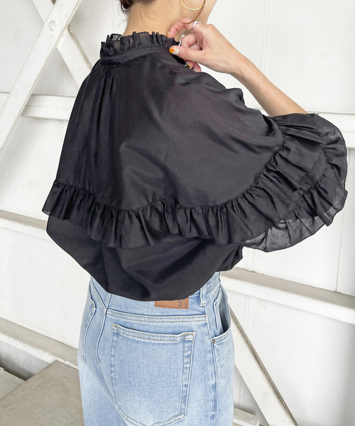Spick＆Span 「Spick & Span」 長袖ブラウス FREE ベージュ