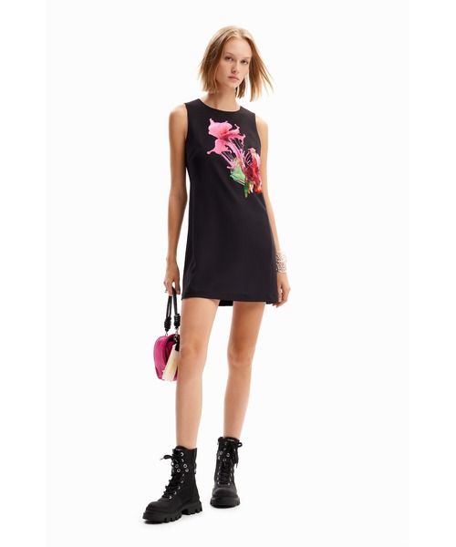 Desigual 「Desigual」 ノースリーブワンピース L ブラック