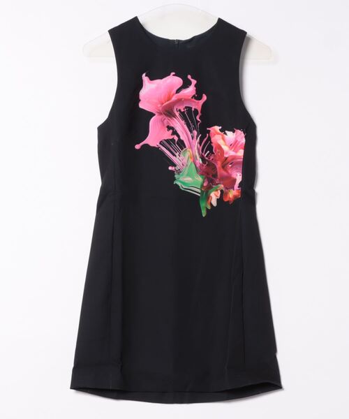 【オシャレ⭐Desigual】黒　ノースリーブワンピース　スタッズ付き　サイズM オシャレ⭐Desigual】黒 ノースリーブワンピース スタッズ付き