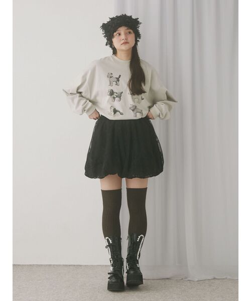 merry jenny スカート merry jenny スカート レースバルーンミニスカート : ZOZOTOWN
