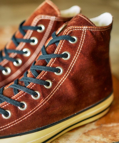 CONVERSE（コンバース） ハイカットスニーカー 5h ブラウン メンズ