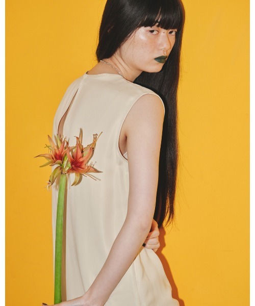 T02091 TODAYFUL ノースリーブワンピース TODAYFUL 「TODAYFUL」 ノースリーブワンピース 36inch ブラウン
