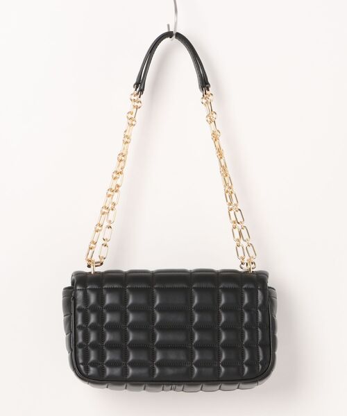 美品　マイケルコース　キルティング　ショルダーバッグ　チェーンショルダー　黒 マイケルマイケルコース Michael michael kors チェーン