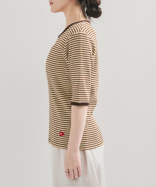 Healthknit×UR　ボーダーカットソー　期間限定出品 Healthknit（ヘルスニット） tシャツ 「Healthknit/ヘルスニット」別注
