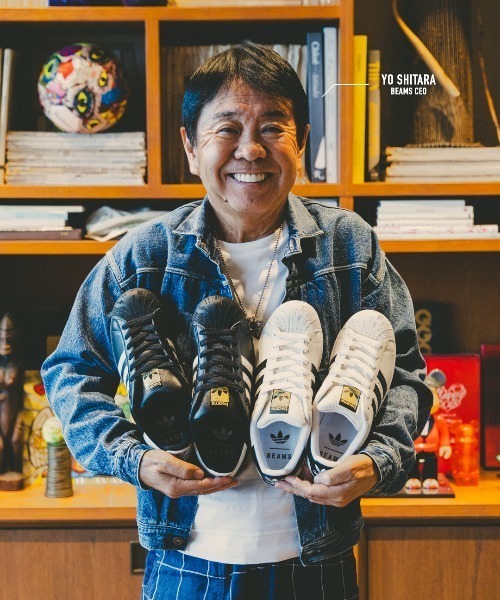 adidas スニーカー 「別注」adidas / SUPERSTAR II BLACK メンズ
