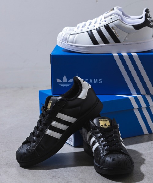 adidas スニーカー 「別注」adidas / SUPERSTAR II BLACK メンズ
