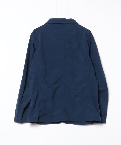 DANTON×BEAMS オープンカラー ナイロンジャケット Danton 「DANTON」 ジャケット「BEAMSコラボ」 42 ネイビー