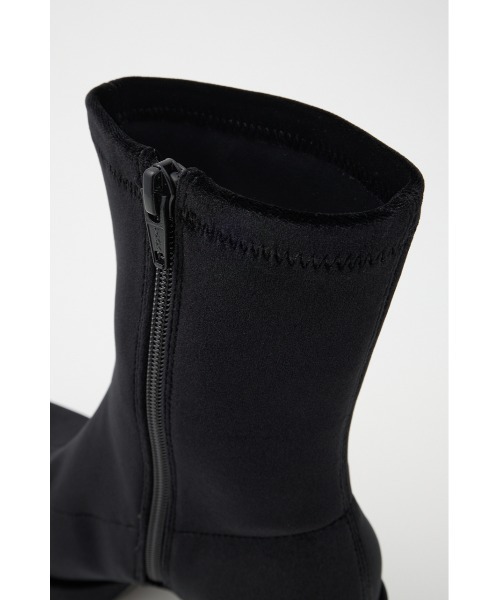 MOUSSY（マウジー） ブーツ STRETCH BLOCK HEEL ブーツ レディース