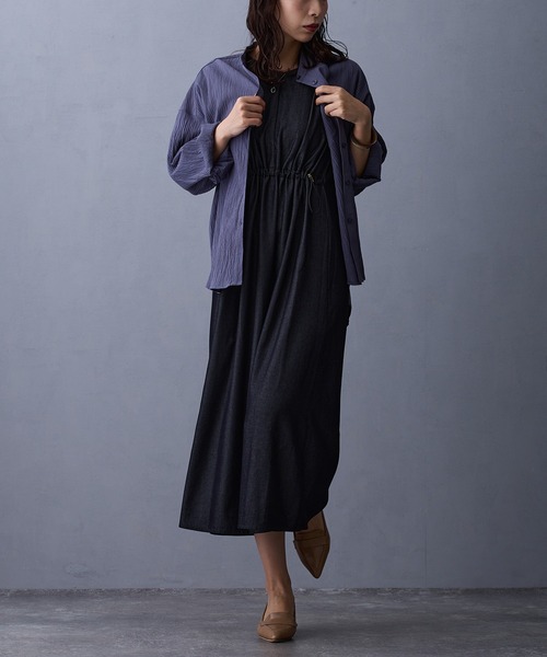 NICOLE white ワンピース デニムワンピース : ZOZOTOWN Yahoo!店