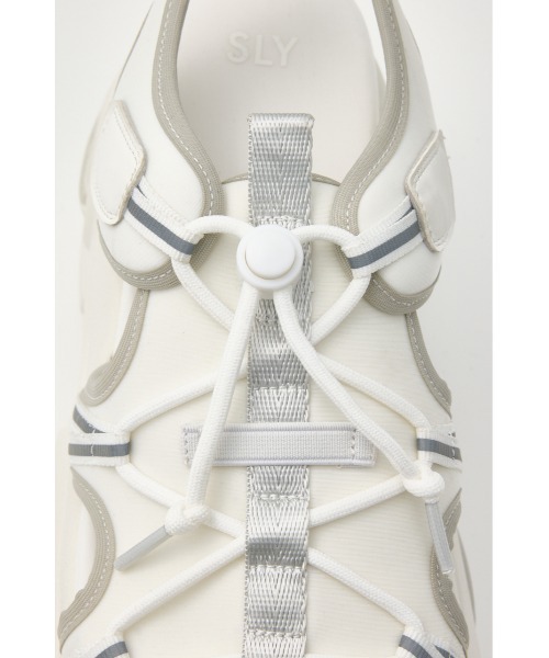 SLY フラットサンダル SLY（スライ）の「CAGE FLAT SANDAL ケージ フラットサンダル