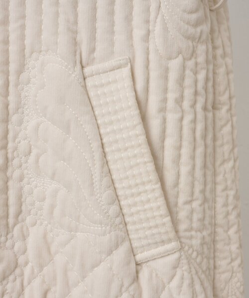 BEARDSLEY（ビアズリー） コート アウター 「15 quinze」刺繍キルト