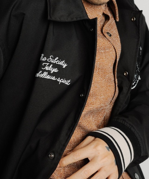 Subciety スタジャン Light varsity jkt メンズ レディース
