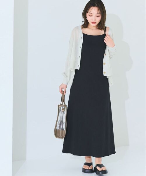 COHINA（コヒナ） ワンピース カップ付きキャミワンピース 「低身長