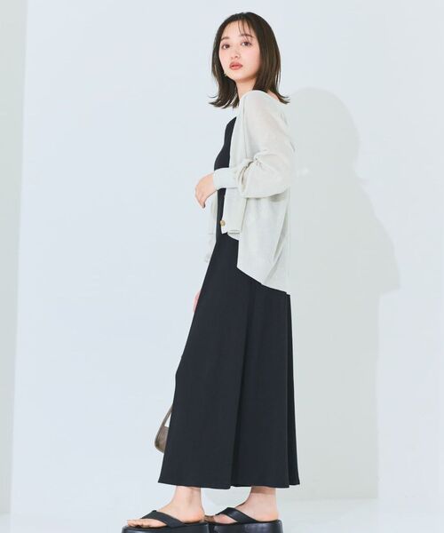 COHINA（コヒナ） ワンピース カップ付きキャミワンピース 「低身長