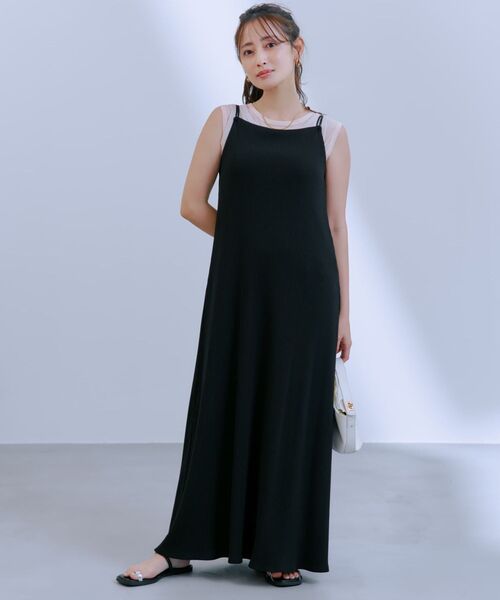 COHINA（コヒナ） ワンピース カップ付きキャミワンピース 「低身長
