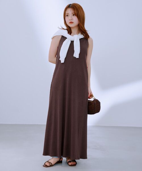 COHINA（コヒナ） ワンピース カップ付きキャミワンピース 「低身長