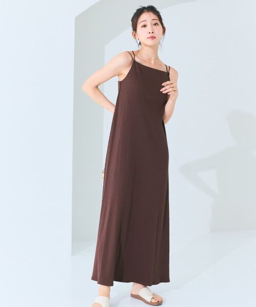 COHINA（コヒナ） ワンピース カップ付きキャミワンピース 「低身長
