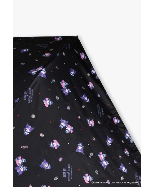 ANNA SUI（アナスイ） 日傘 折りたたみ傘 折り畳み 軽量 晴雨兼用 マイ