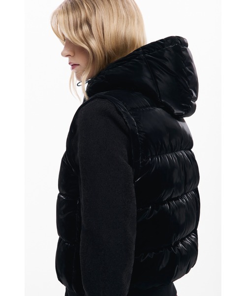 Desigual　デシグアル　ピーコート　ダウンジャケット Desigual（デシグアル） ダウンコート ダウンジャケット 光沢のある