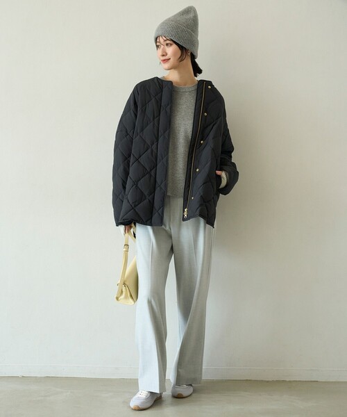 UNFILO（アンフィーロ） ダウンコート ダウンジャケット 「自宅で洗濯