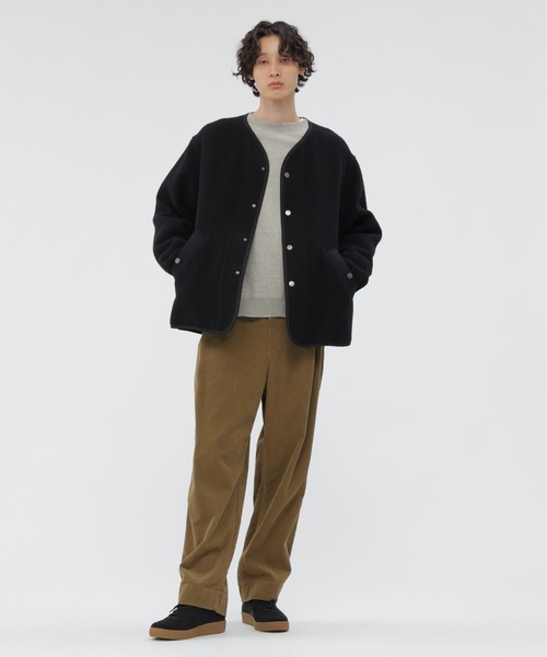 MHL.（エムエイチエル） パンツ DRY COTTON NEEDLECORD メンズ