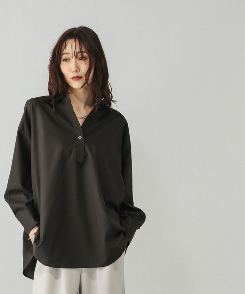 GLOBAL WORK（グローバルワーク） ブラウス シャツ スキッパーシャツ