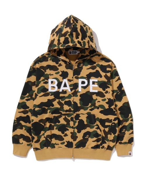 A BATHING APE（アベイシングエイプ） パーカー 1ST CAMO BAPE LOGO