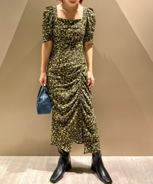 FRAY I.D（フレイ・アイディー） 半袖ワンピース 1 ブラック