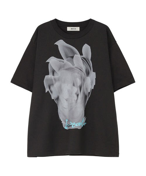 ZUCCa（ズッカ） tシャツ (S)フェードフラワーT / Tシャツ / S