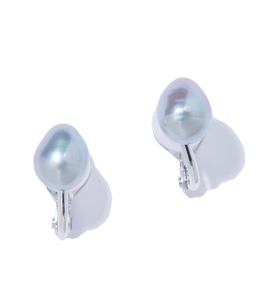 イヤリング 「les bonbon」organic pearl earring WH/オーガニック パール イヤリング レディース