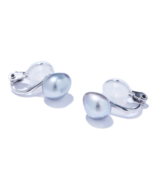 イヤリング 「les bonbon」organic pearl earring WH/オーガニック パール イヤリング レディース