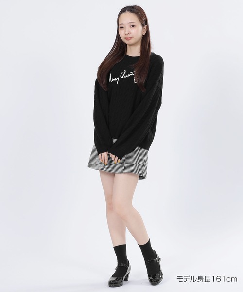 MARY QUANT（マリークヮント） ニット セーター マリークワント サイン