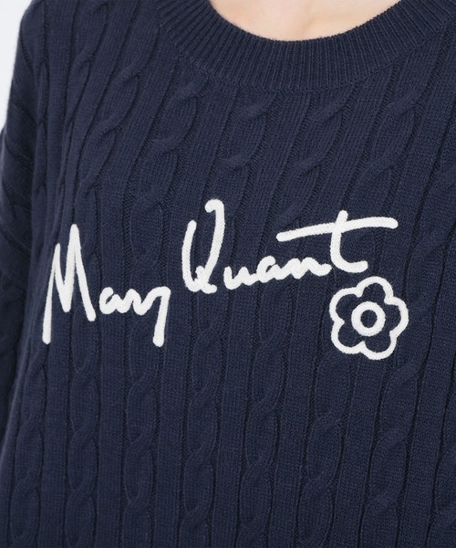 MARY QUANT（マリークヮント） ニット セーター マリークワント サイン