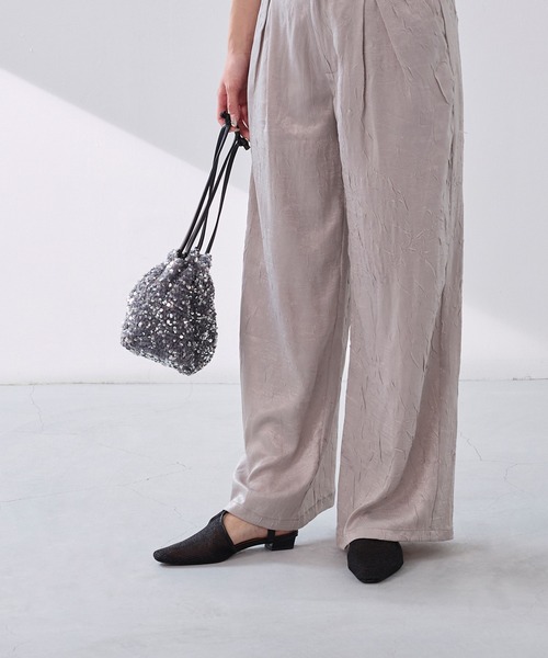 「menue」 フラットサンダル S シルバー レディース_画像9