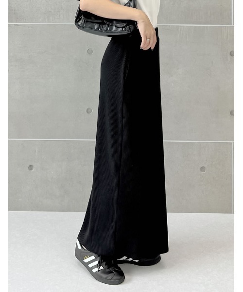 「Re:EDIT」 タイトスカート MEDIUM チャコールグレー レディース_画像2