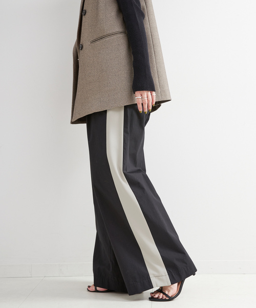 「B.C STOCK」 「Simplicite」パンツ MEDIUM ブラック レディース_画像8