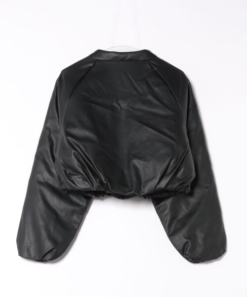 adidas（アディダス） コート アウター W PLEATHER BOMBER JKT