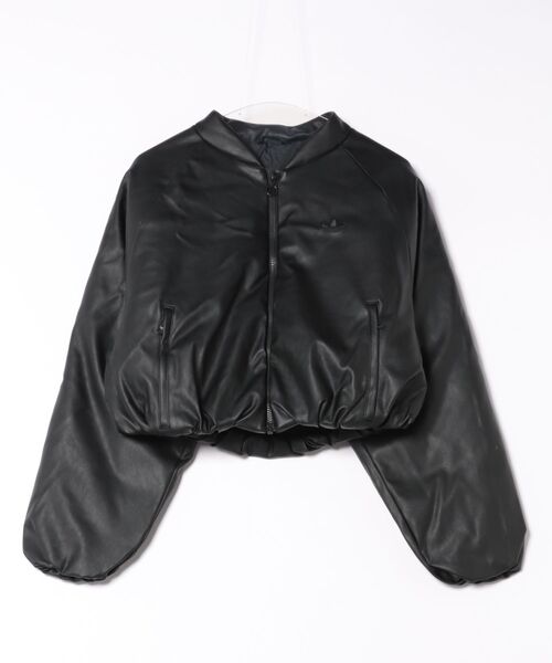 adidas（アディダス） コート アウター W PLEATHER BOMBER JKT