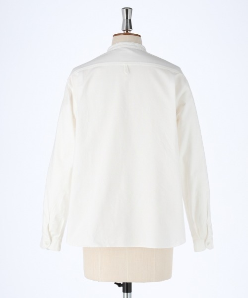 Danton（ダントン） 長袖シャツ 38 ブルー レディース : ZOZOTOWN